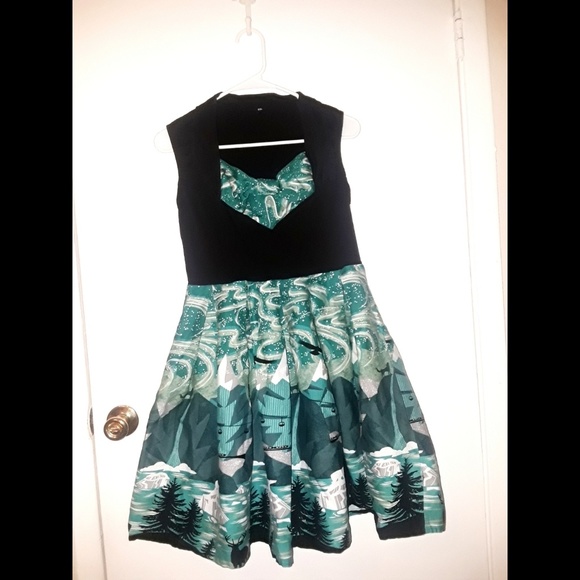 Plus size Pinup / rockabilly dress - Picture 2 of 2
